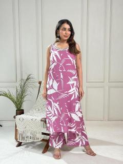 Karma rayon aline coord set indian long kurti design