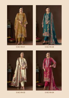 Karva designer studio yamika Dress material wholesalers in Gujarat