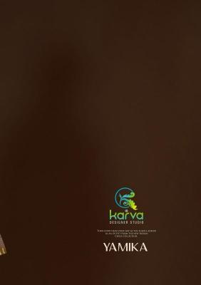 Karva designer studio yamika Dress material wholesalers in Gujarat