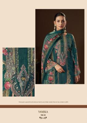 Karva designer studio yamika Dress material wholesalers in Gujarat
