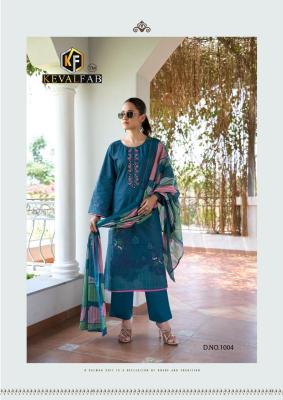 Kevalfab aalaya vol-01 Surat textile market dress materials