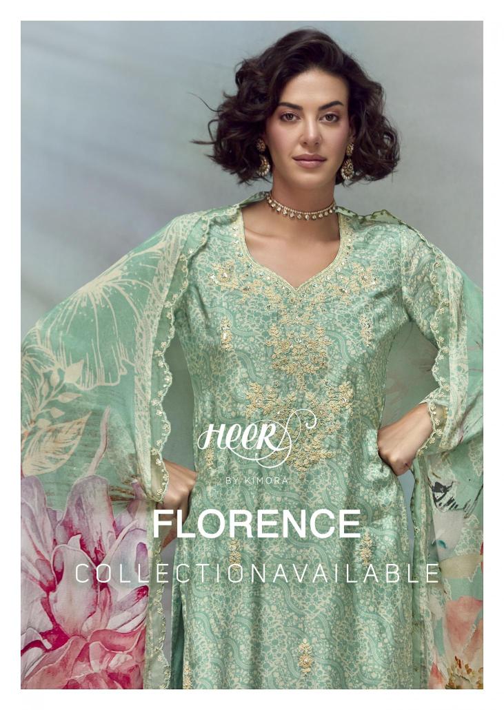 Kimora heer florance - 213 Dress material suppliers in Ahmedabad