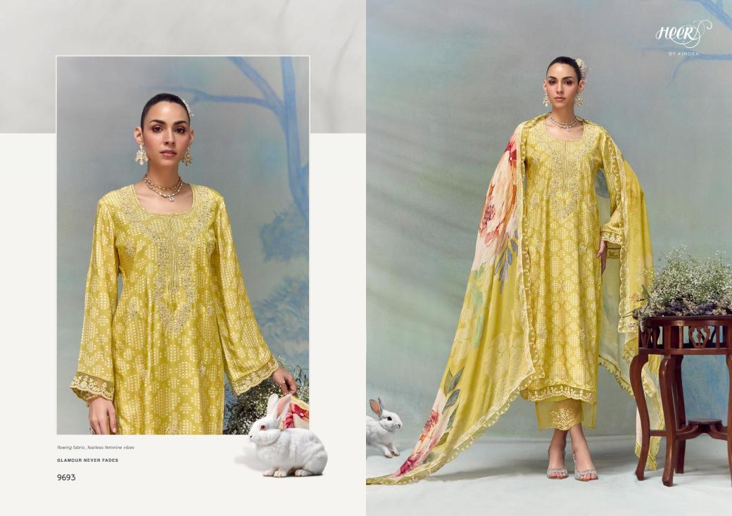 Kimora heer florance - 213 Dress material suppliers in Ahmedabad
