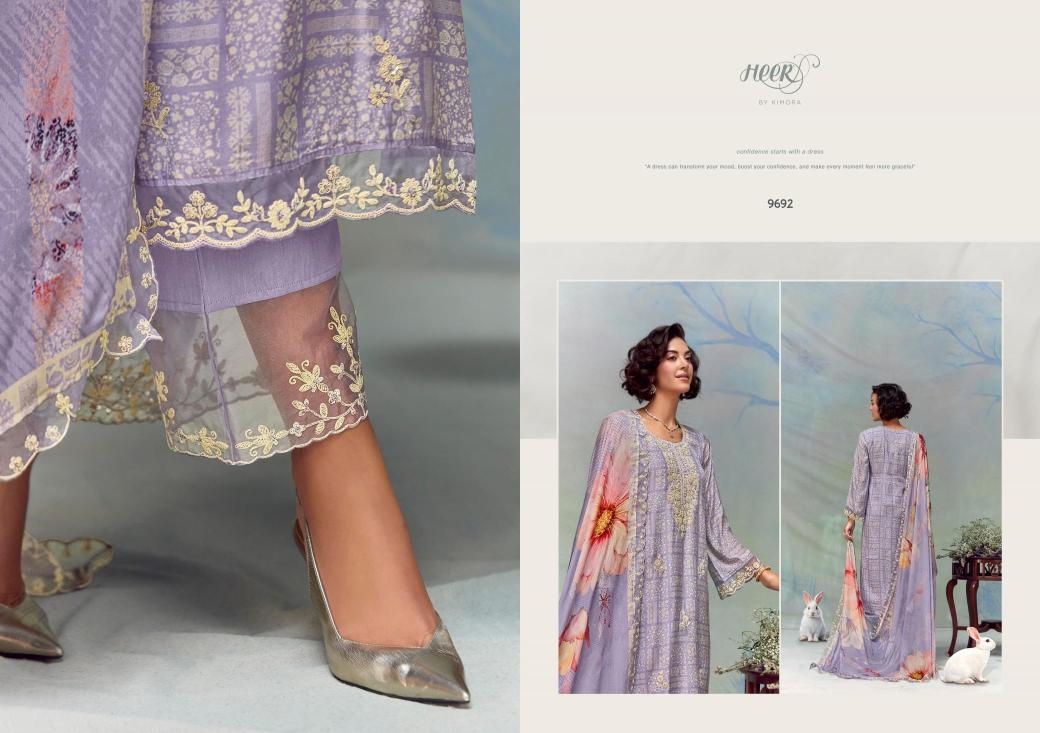 Kimora heer florance - 213 Dress material suppliers in Ahmedabad