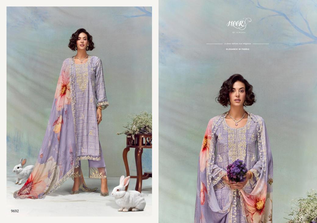 Kimora heer florance - 213 Dress material suppliers in Ahmedabad