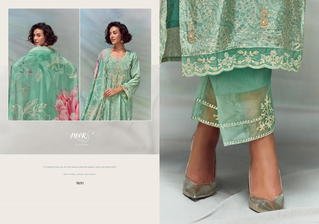 Kimora heer florance - 213 Dress material suppliers in Ahmedabad