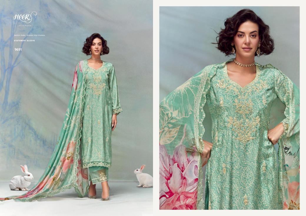 Kimora heer florance - 213 Dress material suppliers in Ahmedabad