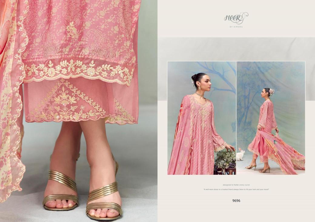 Kimora heer florance - 213 Dress material suppliers in Ahmedabad