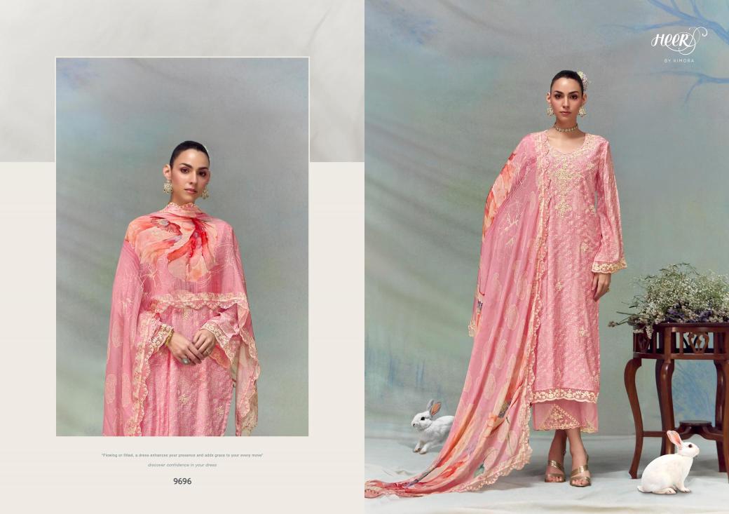 Kimora heer florance - 213 Dress material suppliers in Ahmedabad
