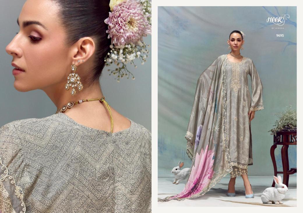 Kimora heer florance - 213 Dress material suppliers in Ahmedabad