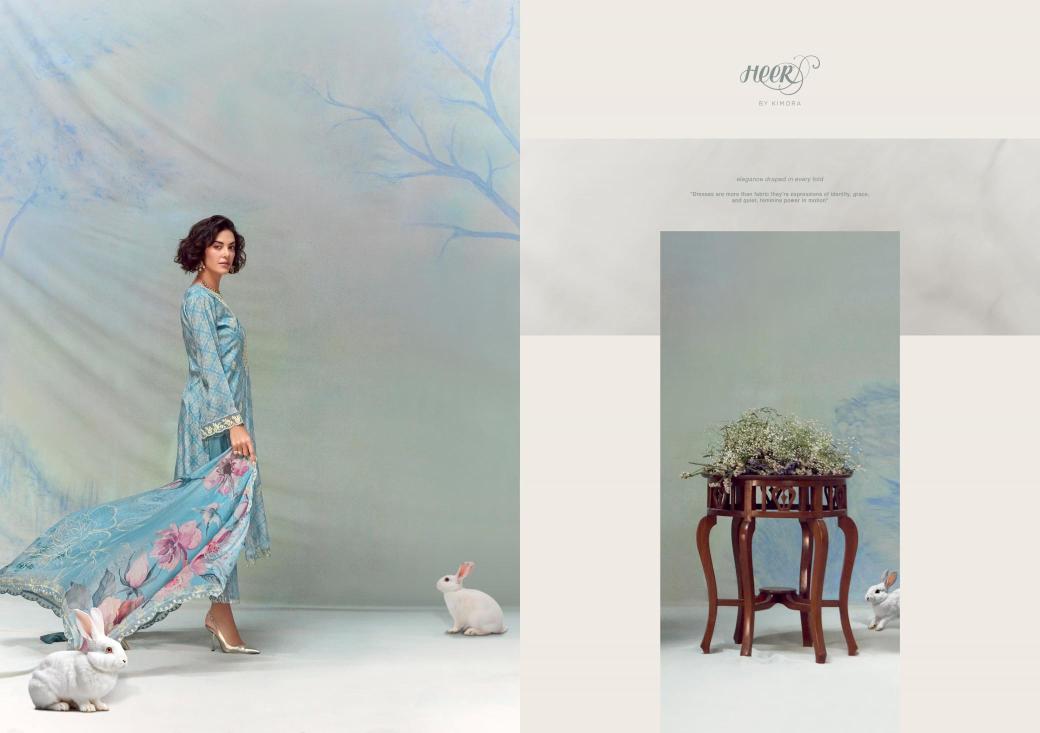 Kimora heer florance - 213 Dress material suppliers in Ahmedabad