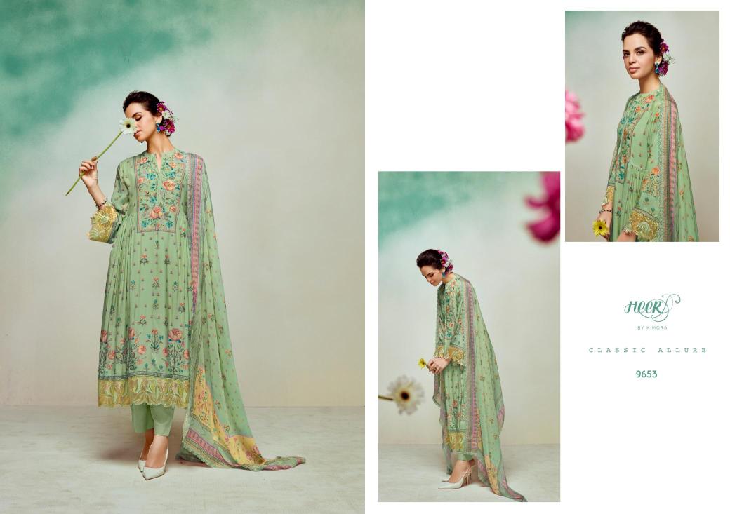 Kimora heer gulkand vol 209 Dress material suppliers in Bhavnagar