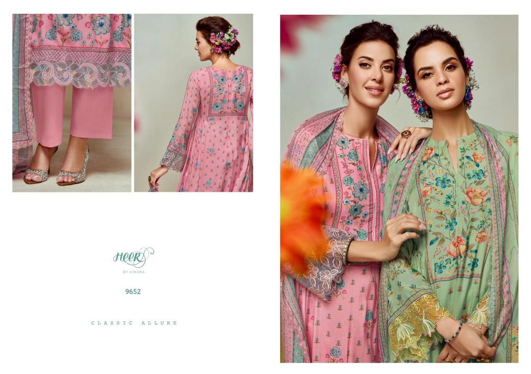 Kimora heer gulkand vol 209 Dress material suppliers in Bhavnagar