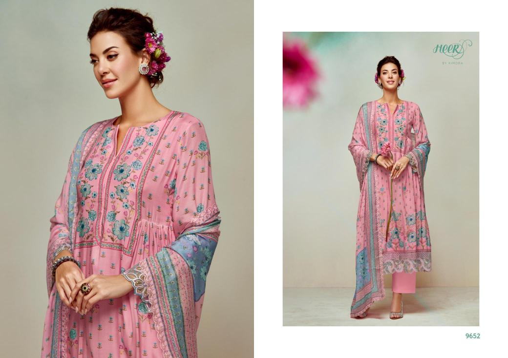 Kimora heer gulkand vol 209 Dress material suppliers in Bhavnagar