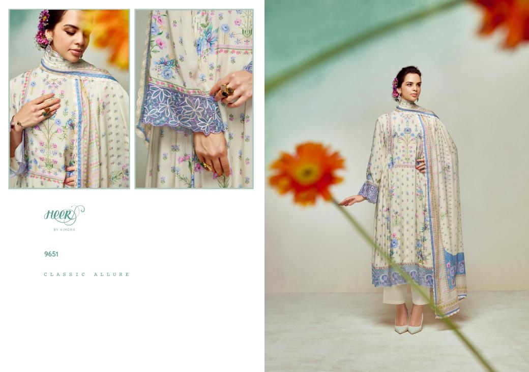 Kimora heer gulkand vol 209 Dress material suppliers in Bhavnagar