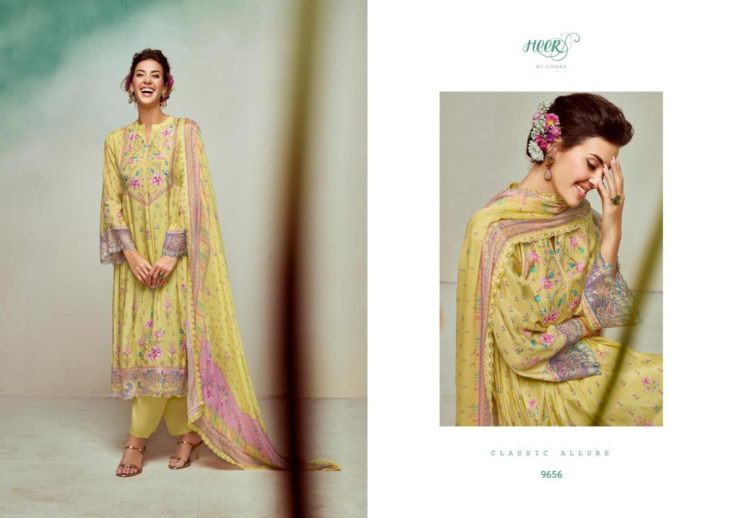 Kimora heer gulkand vol 209 Dress material suppliers in Bhavnagar