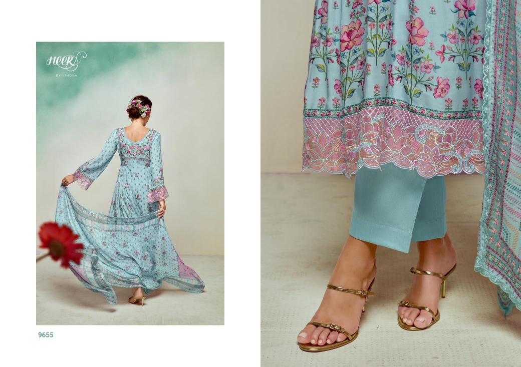 Kimora heer gulkand vol 209 Dress material suppliers in Bhavnagar