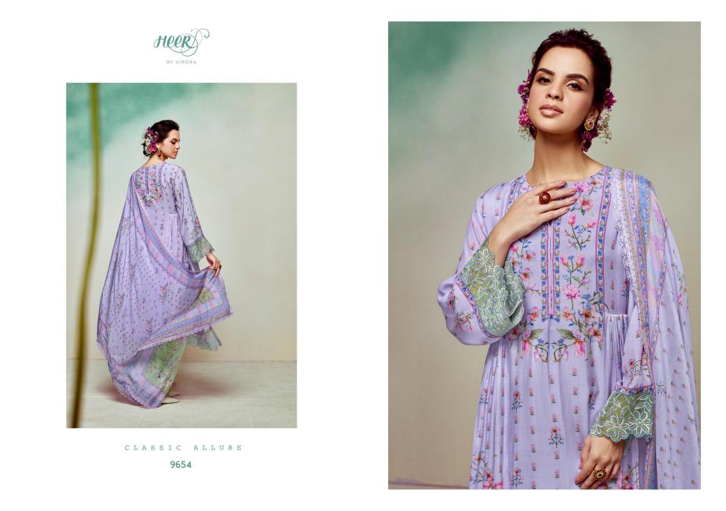 Kimora heer gulkand vol 209 Dress material suppliers in Bhavnagar