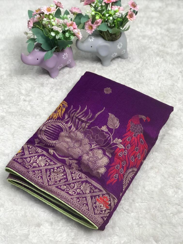 Komal-vol-3 banarasi khadi Designer sarees in Mumbai