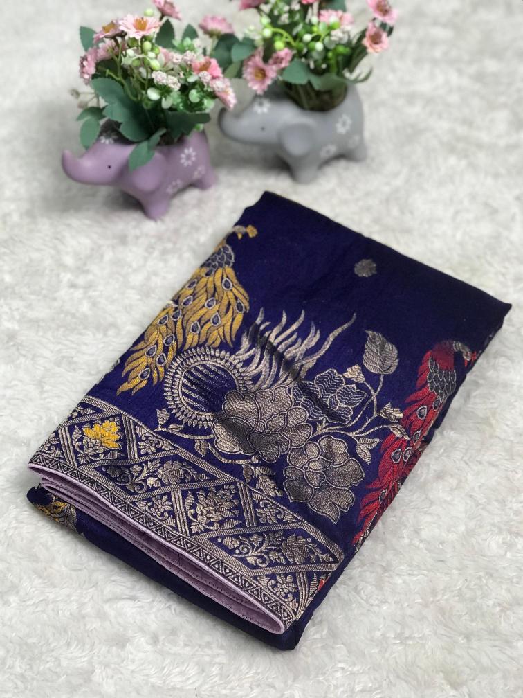 Komal-vol-3 banarasi khadi Designer sarees in Mumbai