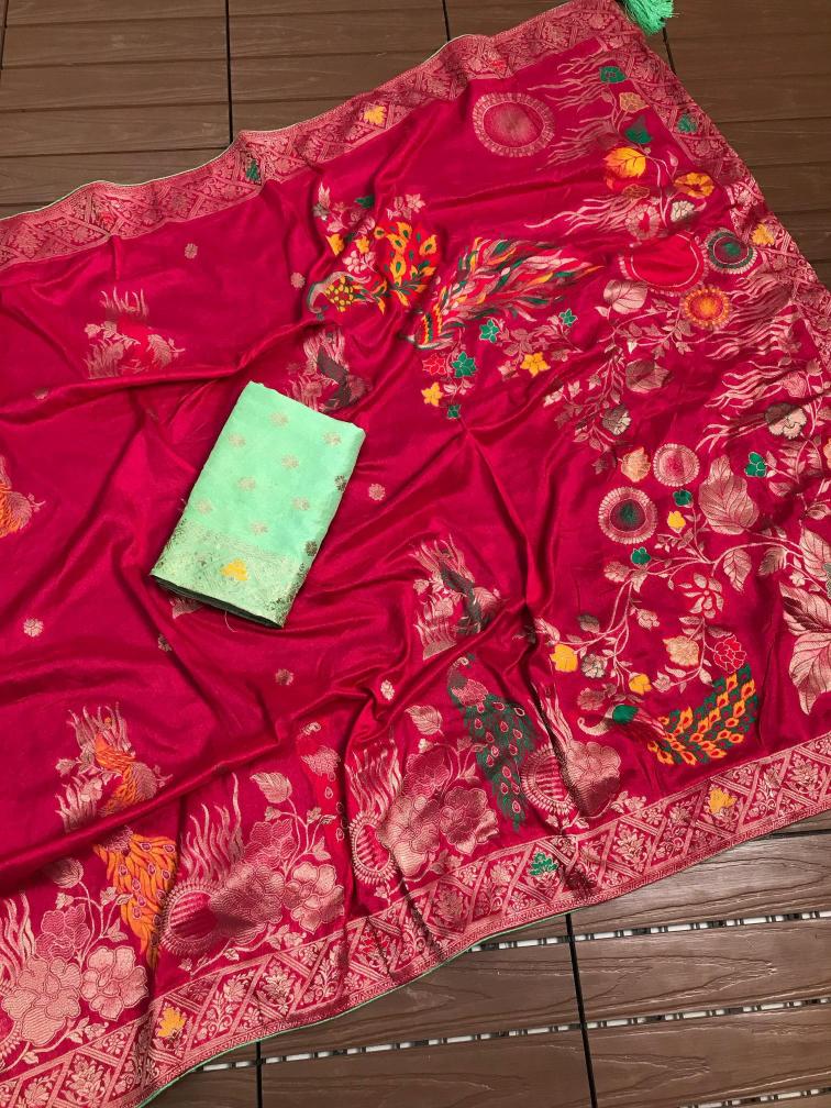 Komal-vol-3 banarasi khadi Designer sarees in Mumbai