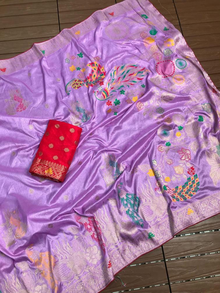 Komal-vol-3 banarasi khadi Designer sarees in Mumbai