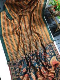 Linen digital print Bulk saree suppliers in surat
