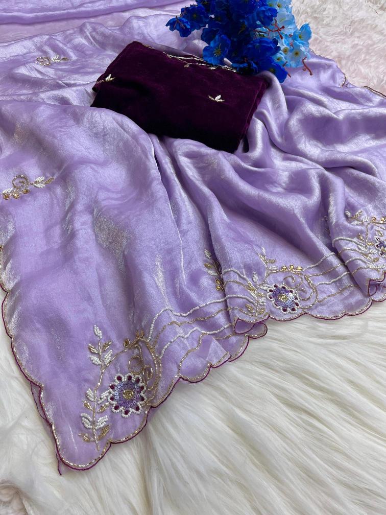 Mahaveer silks beautiful soft fendi satin Indian saree wholesale