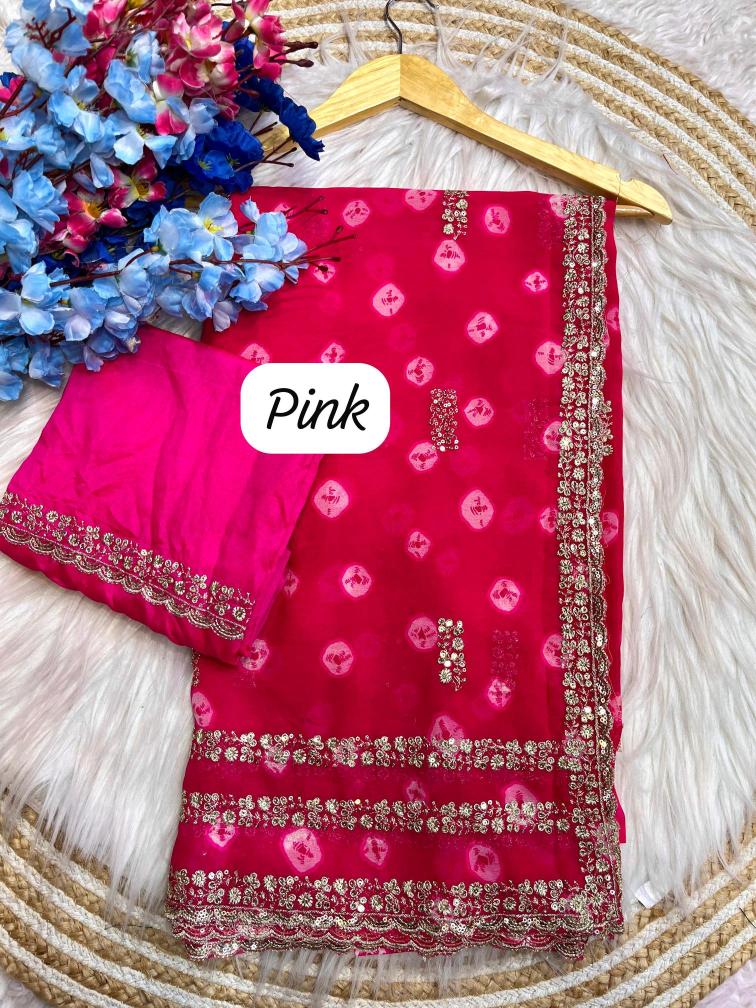 Mahaveer silks soft georgette  Best saree wholesalers in Ahmedabad