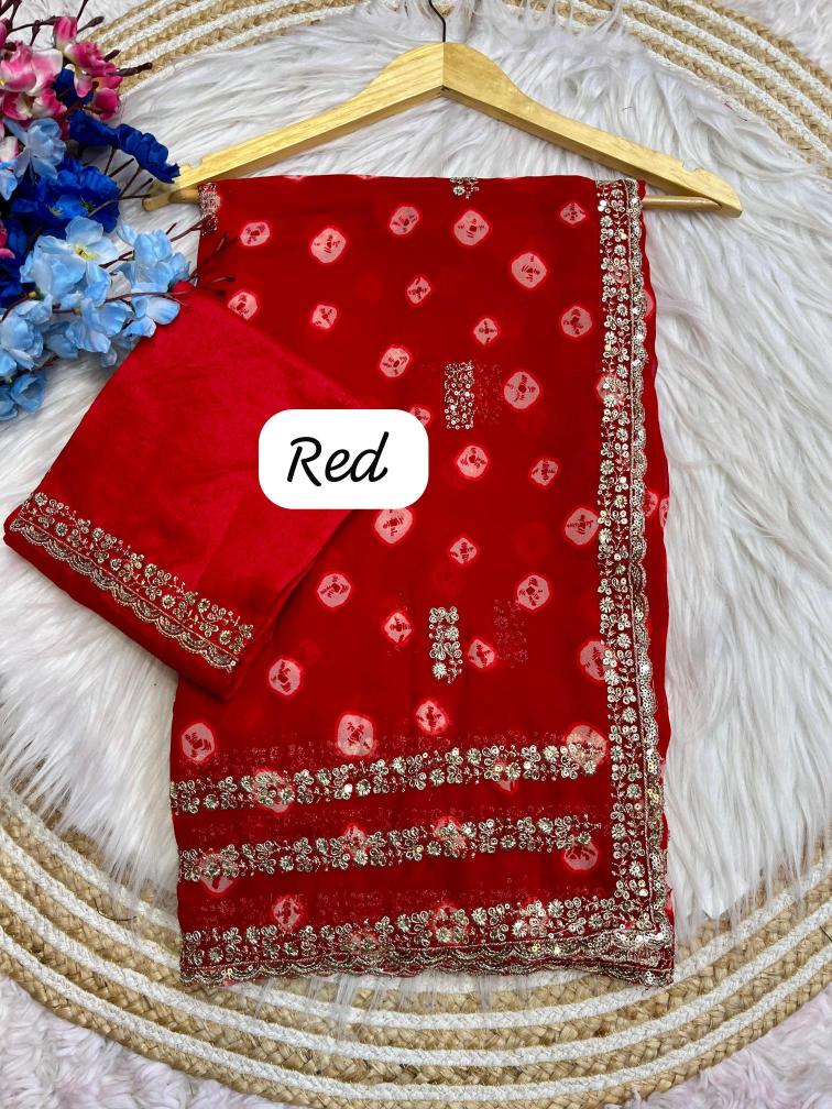 Mahaveer silks soft georgette  Best saree wholesalers in Ahmedabad