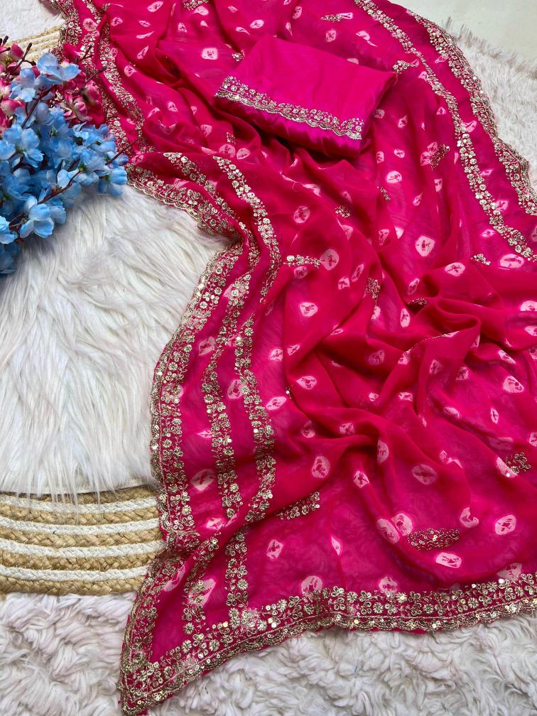 Mahaveer silks soft georgette  Best saree wholesalers in Ahmedabad