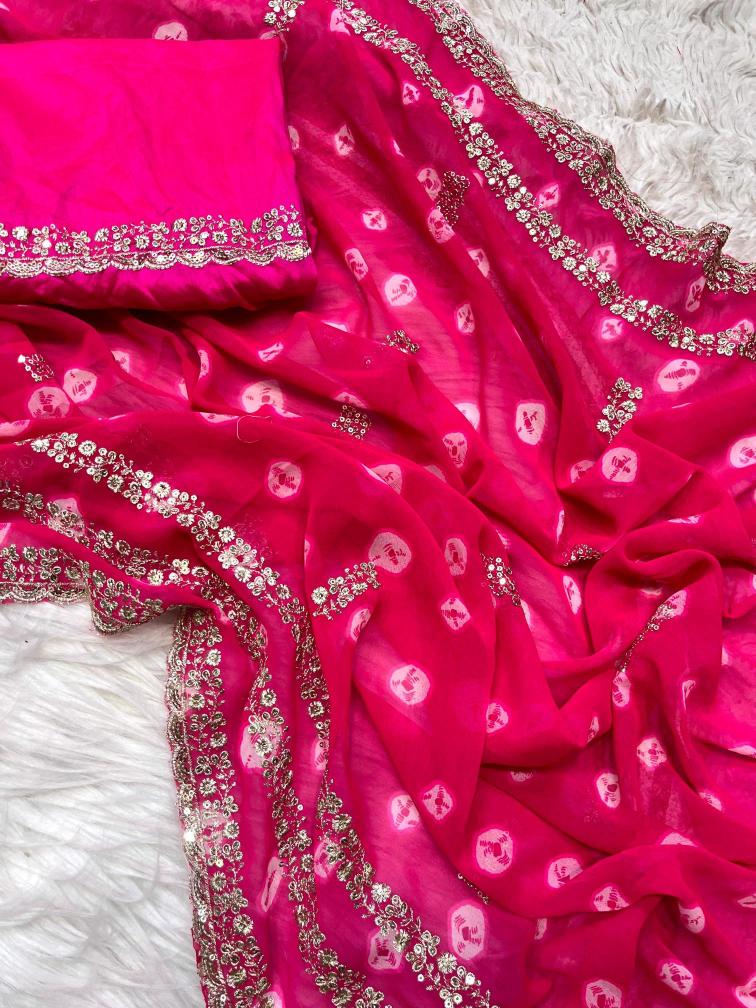 Mahaveer silks soft georgette  Best saree wholesalers in Ahmedabad