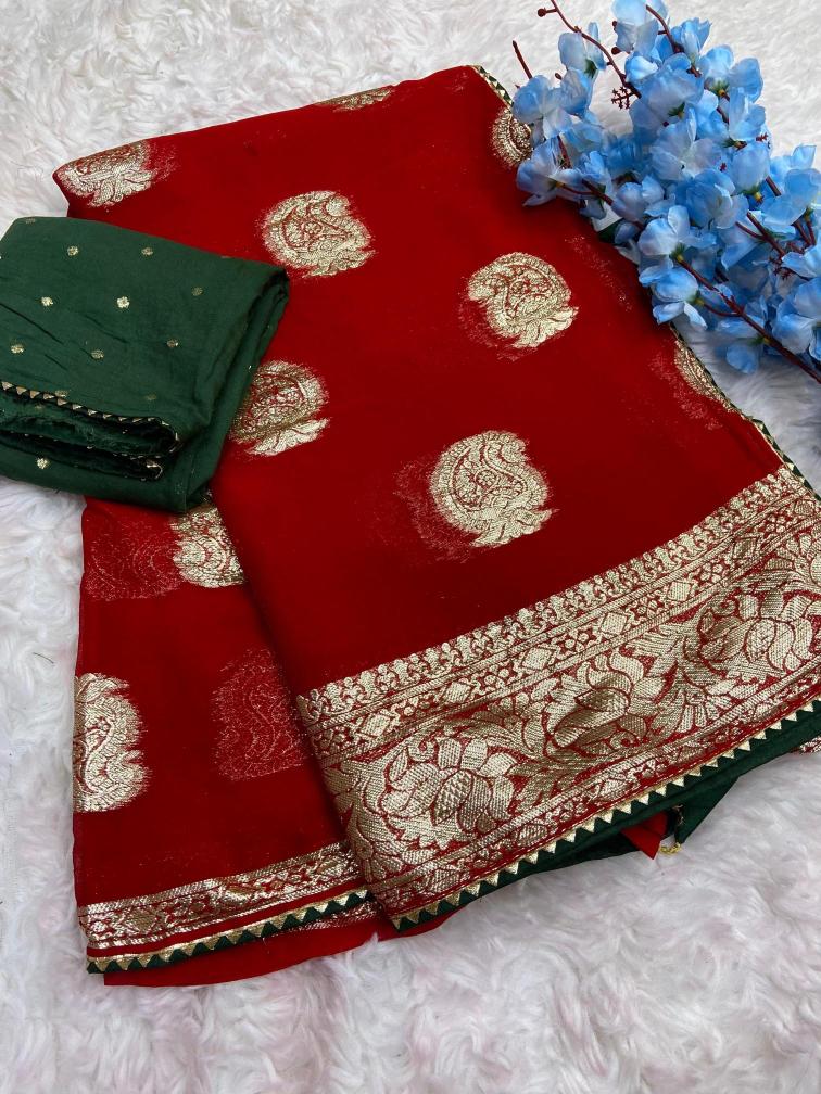 Mahaveer silks soft viscose Saree wholesalers in Ahmedabad