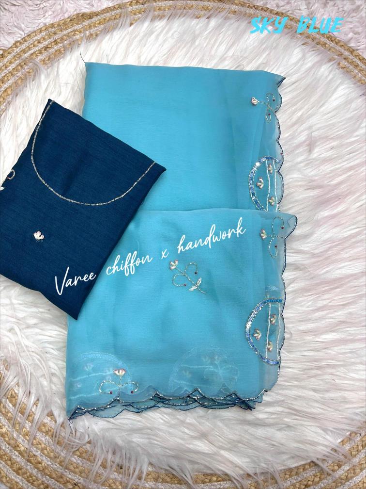 Mahaveer silks varry chiffon Saree suppliers in Mumbai