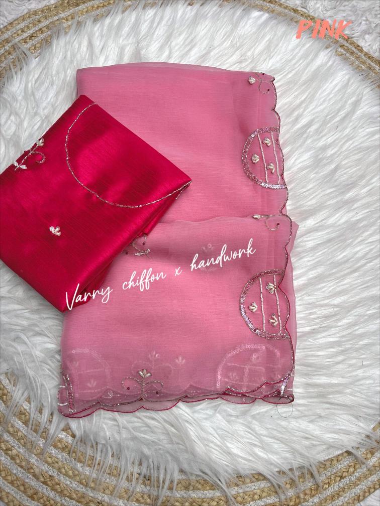 Mahaveer silks varry chiffon Saree suppliers in Mumbai