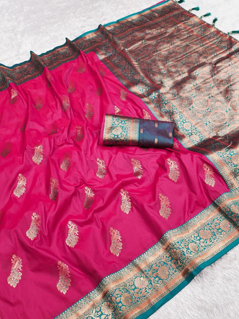 Mahima soft silk peacock Wholesale saree dealers in Kolkata