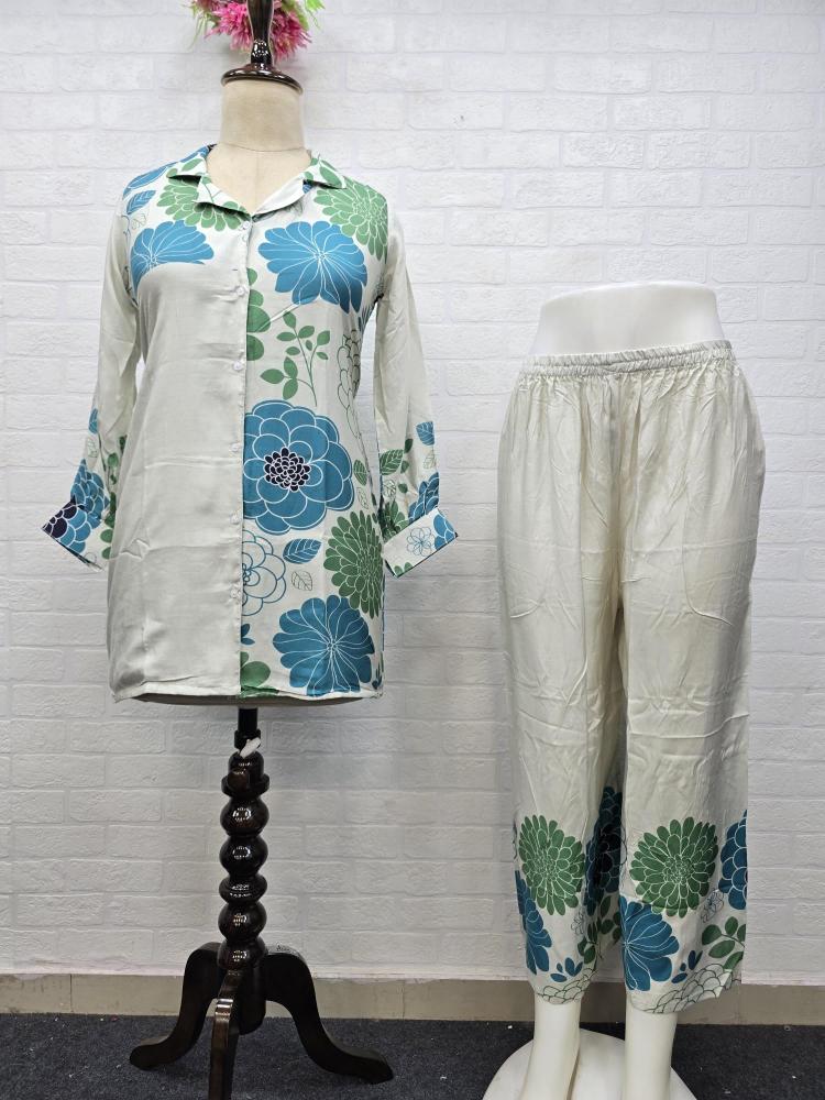 Mahira pure natural coord set Bulk kurti suppliers in Ahmedabad
