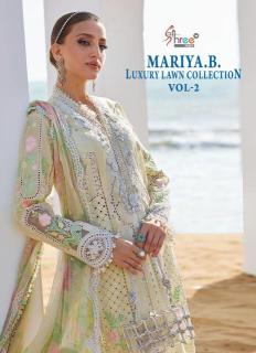 MARIYA B LUXURY LAWN COLLECTION VOL-2 Wholesale dress materials market