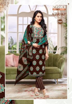 Mayur ajarakh vol-7 Dress material wholesale suppliers