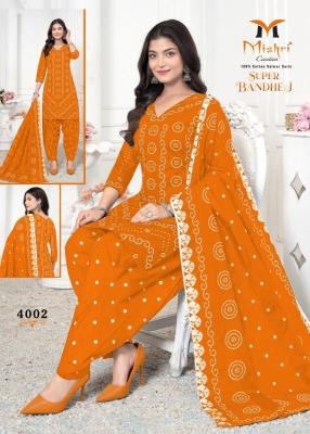 Mishri super bandhej vol-04 Dress material suppliers in Gujarat