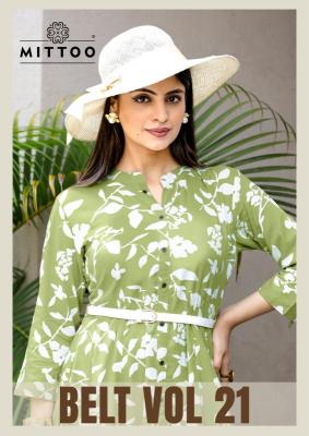 Mittoo belt vol 21 Kurti manufacturers in Gujarat