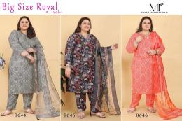 Moksh international big size royal vol 1 Kurti Wholesalers and Retailers in Surat