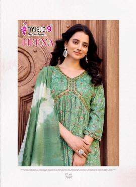Mystic9 heena vol 7 Long kurti wholesalers in Ahmedabad