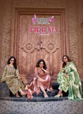 Mystic9 heena vol 7 Long kurti wholesalers in Ahmedabad