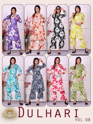 Padmavati textiles dulhari vol 8 indian kurti with leggings