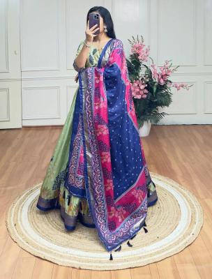 PICOCK Dola Silk Designer lehenga choli wholesale