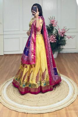 PICOCK Dola Silk Designer lehenga choli wholesale