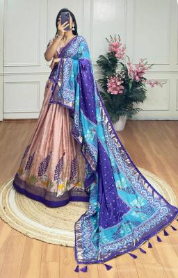 PICOCK Dola Silk Designer lehenga choli wholesale