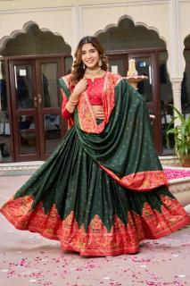 Piramid Dola Silk Bridal lehenga choli wholesale