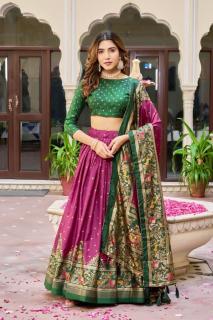 Piramid Dola Silk Bridal lehenga choli wholesale